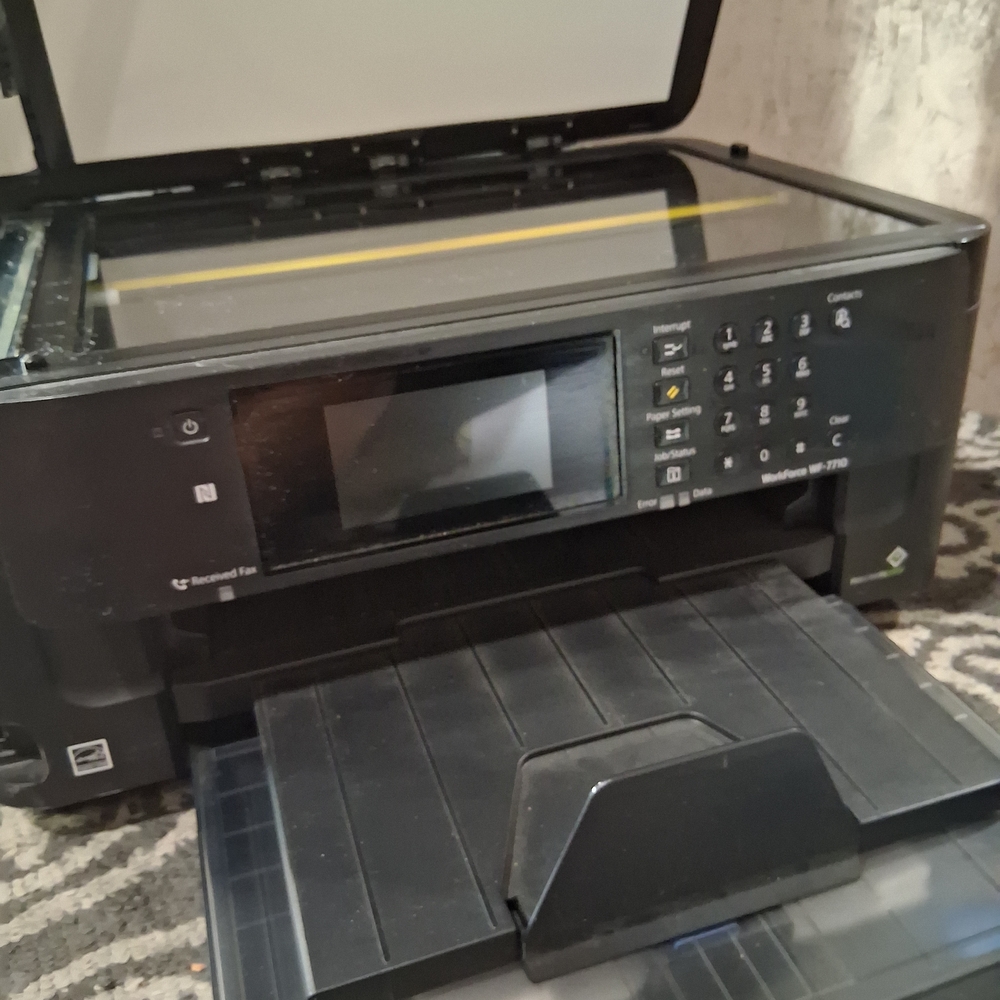 Black Epson Workforce Printer